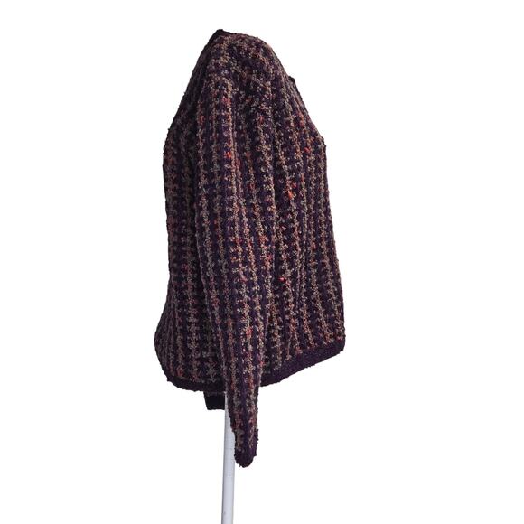 Peruvian connection Handmade Cardigan 100% Merino Wool - Medium - Picture 2 of 5